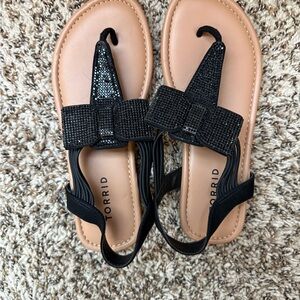 Torrid Black Beaded Footwear
